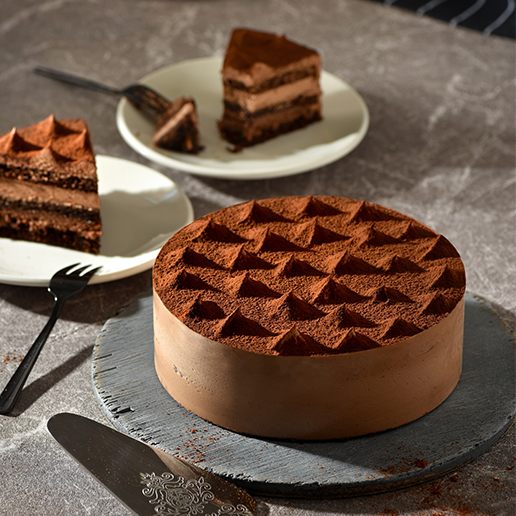 6吋咖啡巧克力松露蛋糕
