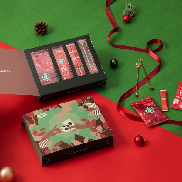 星巴克耶誕咖啡禮盒