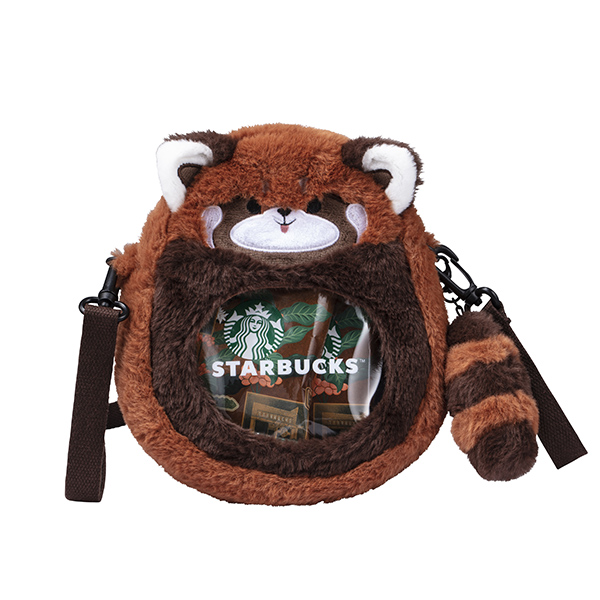 星巴克掛耳小熊貓隨身包