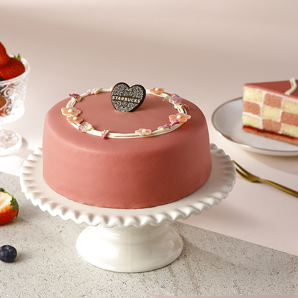 6吋綜合莓果棋格蛋糕