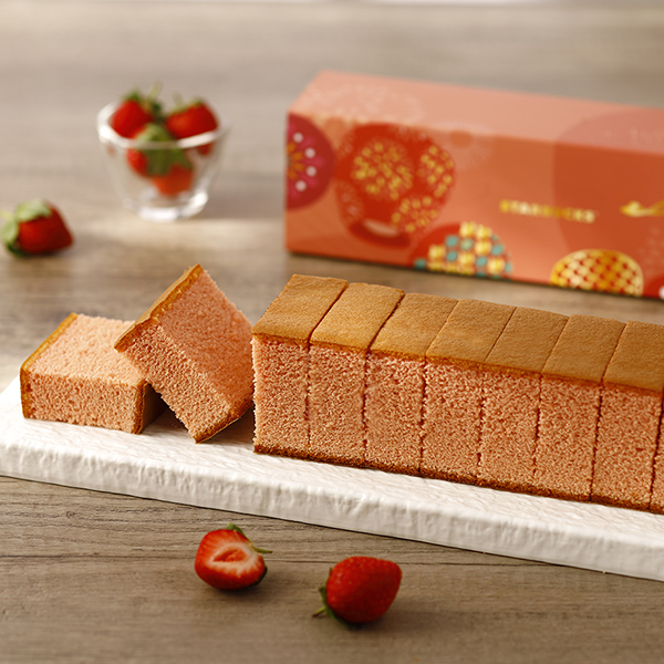 長條草莓蜂蜜蛋糕