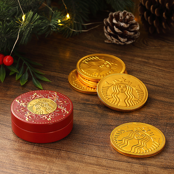 星巴克金幣牛奶巧克力