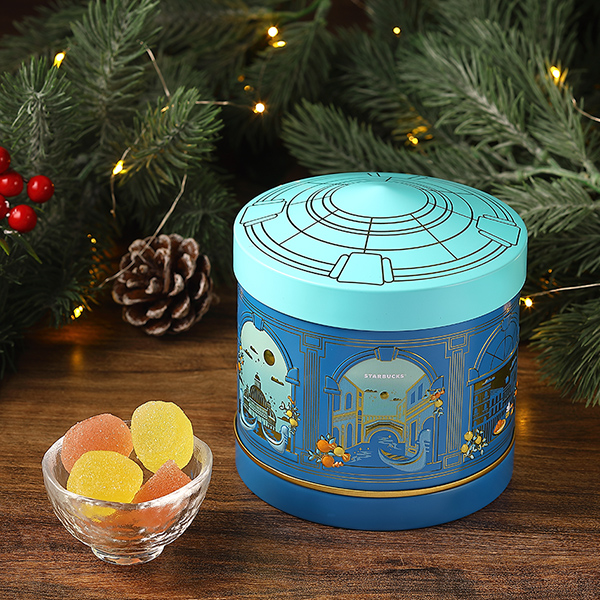 義式水果軟糖旋轉音樂盒