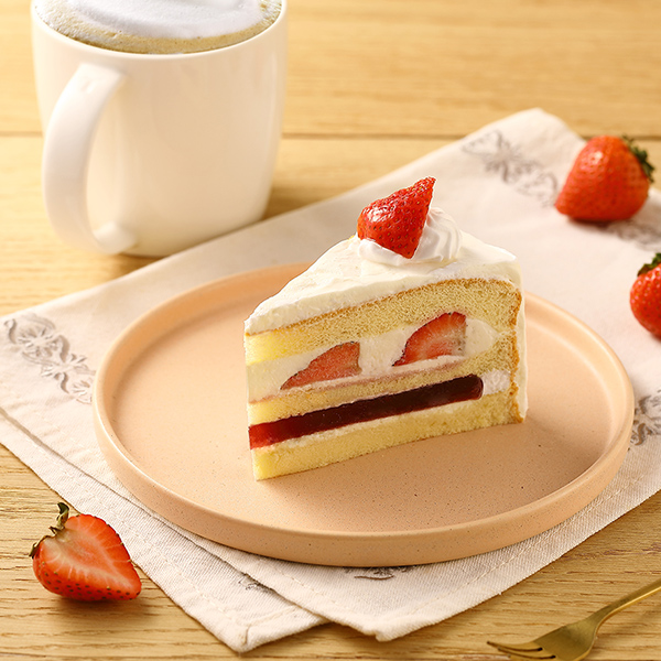草莓三溫糖戚風蛋糕