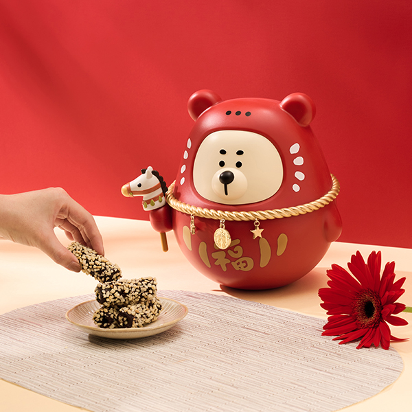 星福花生可可杏仁捲