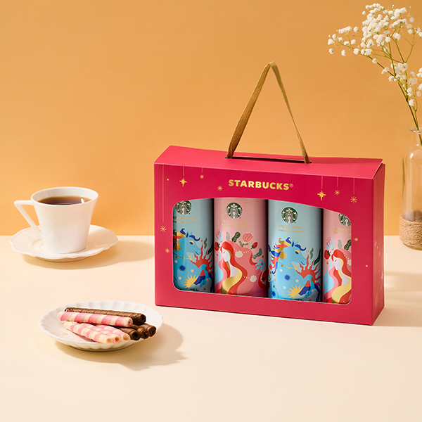 星巴克綜合威化捲心酥禮盒