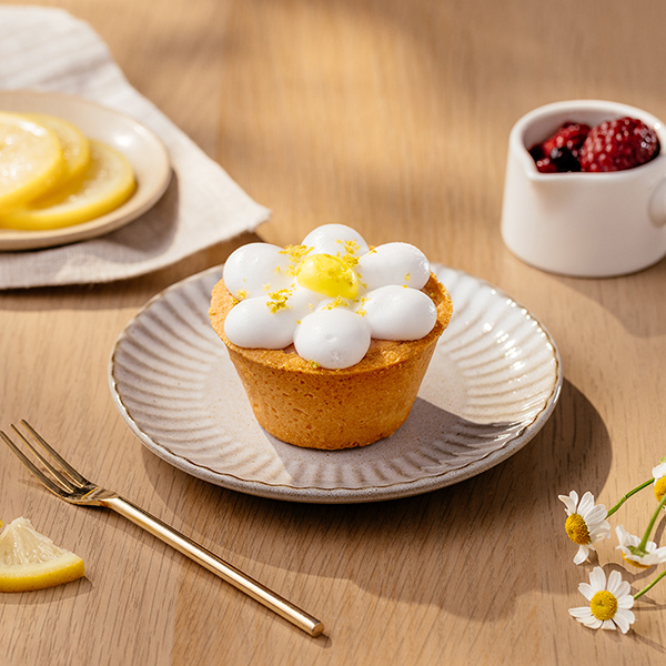 泡泡覆盆莓起司塔