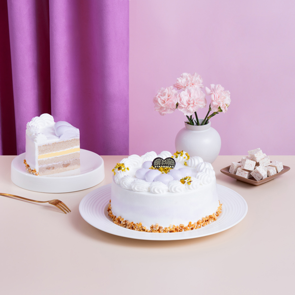 6吋香芋布蕾蛋糕