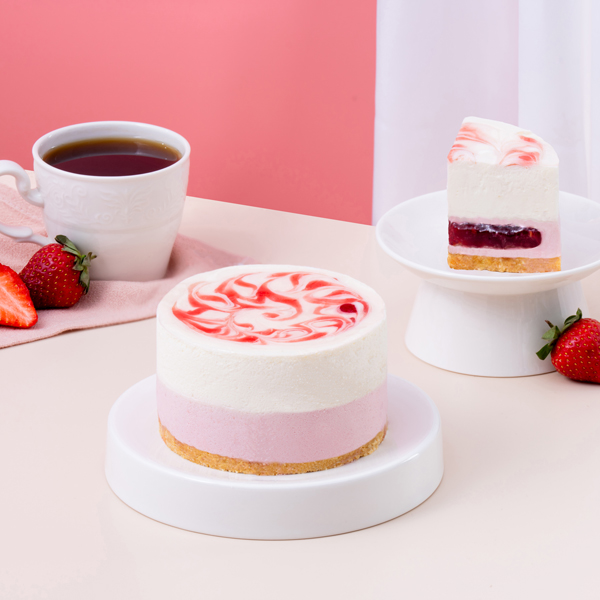 4吋莓果花漾起司蛋糕