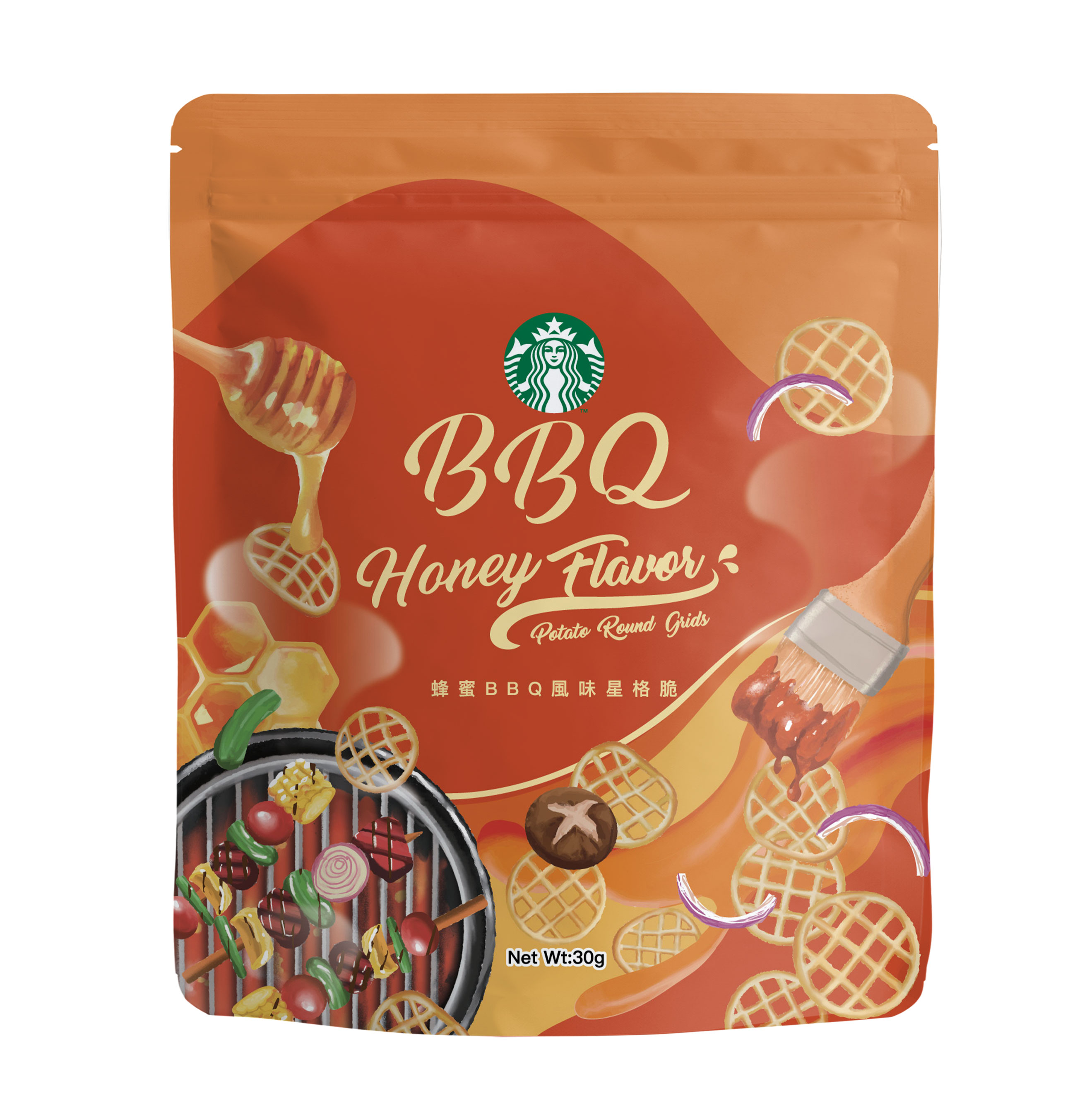 蜂蜜BBQ風味星格脆