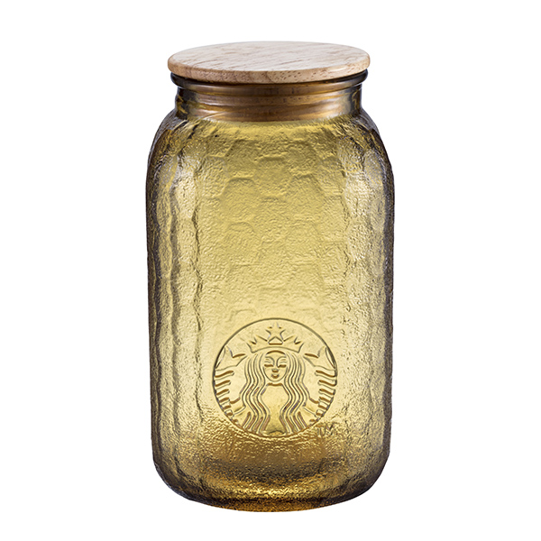 琥珀女神玻璃儲物罐