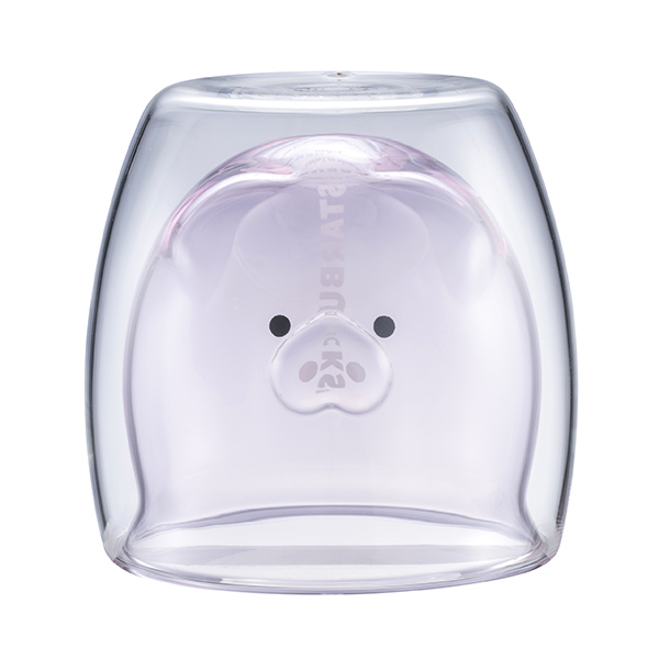 小豬造型雙層玻璃杯