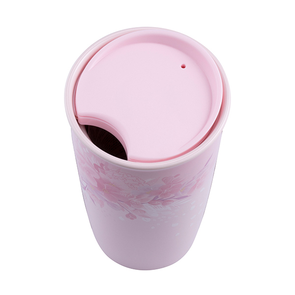 粉櫻爛漫雙層馬克杯
