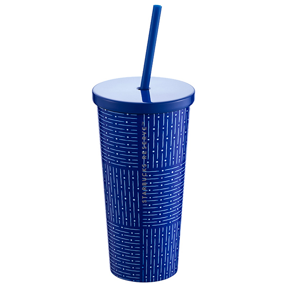 藍紋飾SS Togo冷水杯