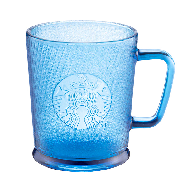 透藍航海女神玻璃杯