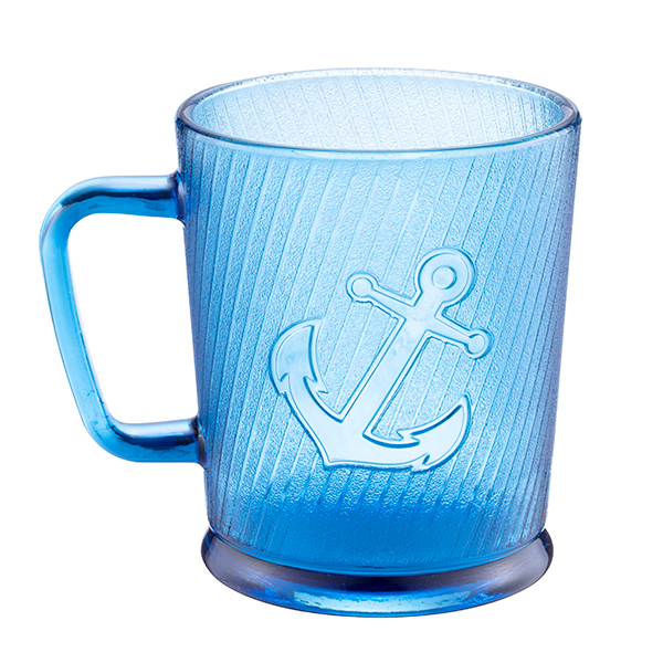 透藍航海女神玻璃杯