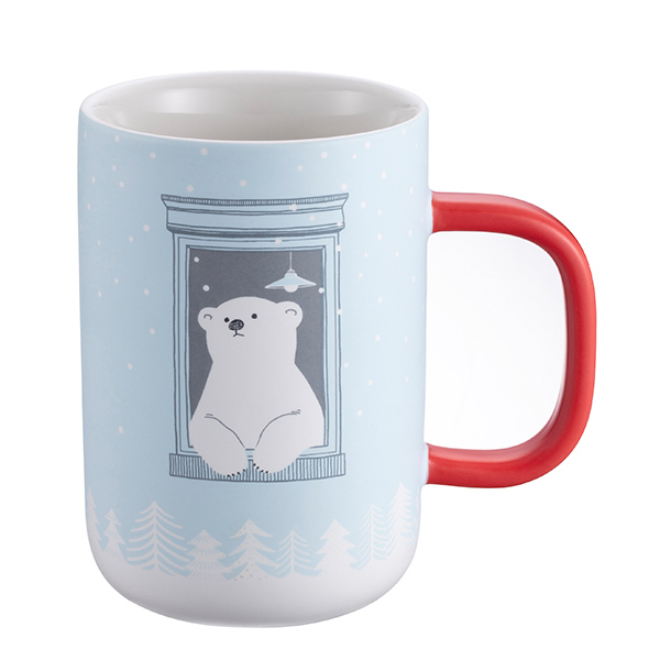 北極熊祝福馬克杯