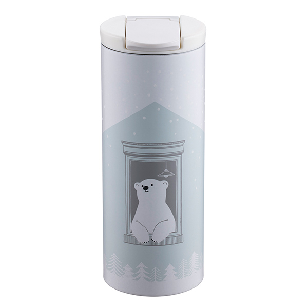 北極熊祝福不鏽鋼杯