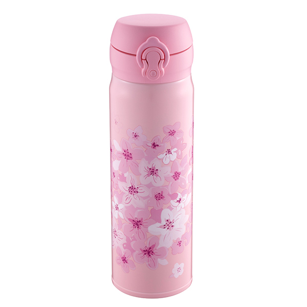 粉櫻花海隨身瓶
