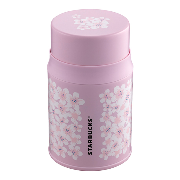 粉櫻綻放餐食罐