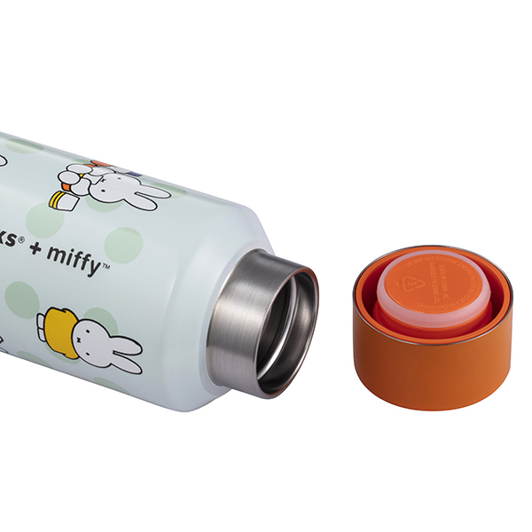 miffy橘蓋不鏽鋼水壺