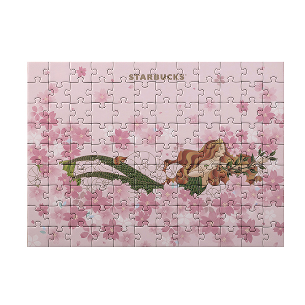 櫻花人魚女神拼圖108PCS