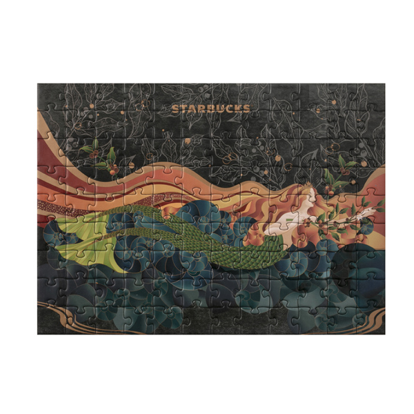 時代人魚女神拼圖108PCS
