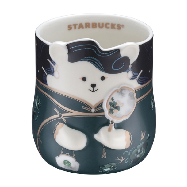 星戲旗袍馬克杯