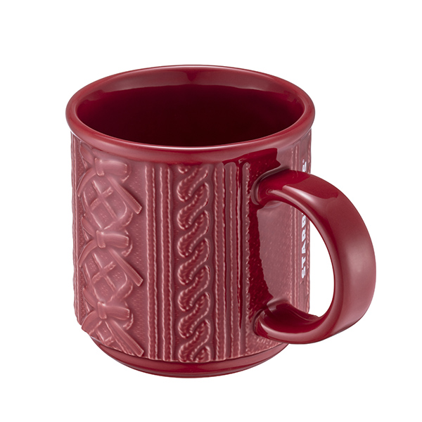 冬日針織馬克杯