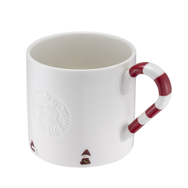 雪人拐杖糖馬克杯