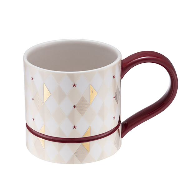 紅緞帶禮物馬克杯組