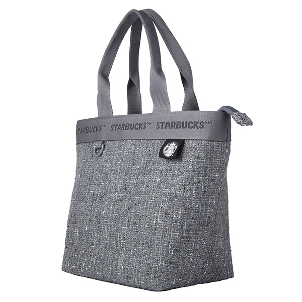 灰女神毛呢風船型提袋