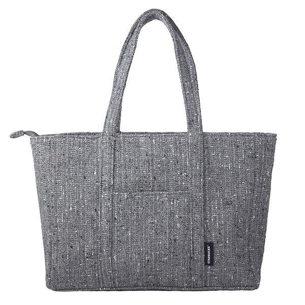 灰女神毛呢風手提袋