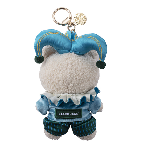 威尼斯面具小熊吊飾