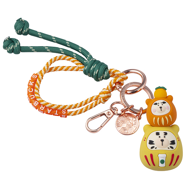 吉利達摩小熊鑰匙圈