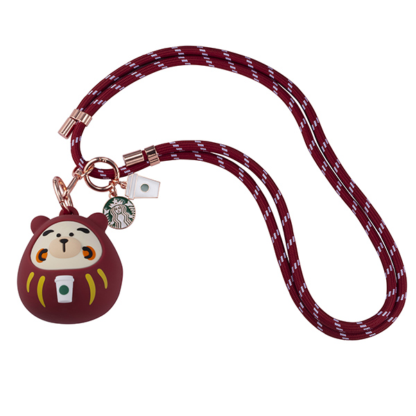 福氣達摩小熊造型包