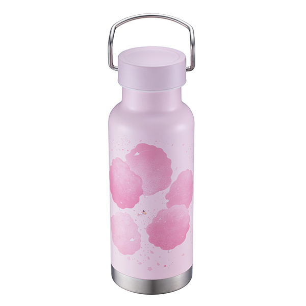 櫻花秘境不鏽鋼水壺