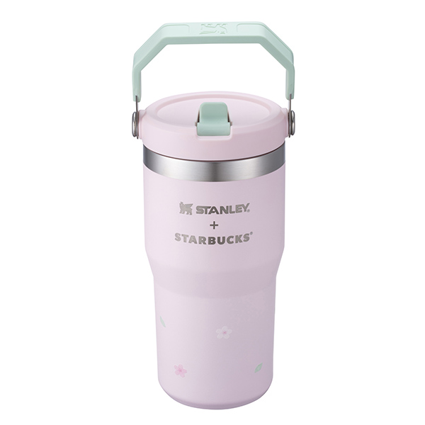 STANLEY春櫻20OZ不鏽鋼吸管杯