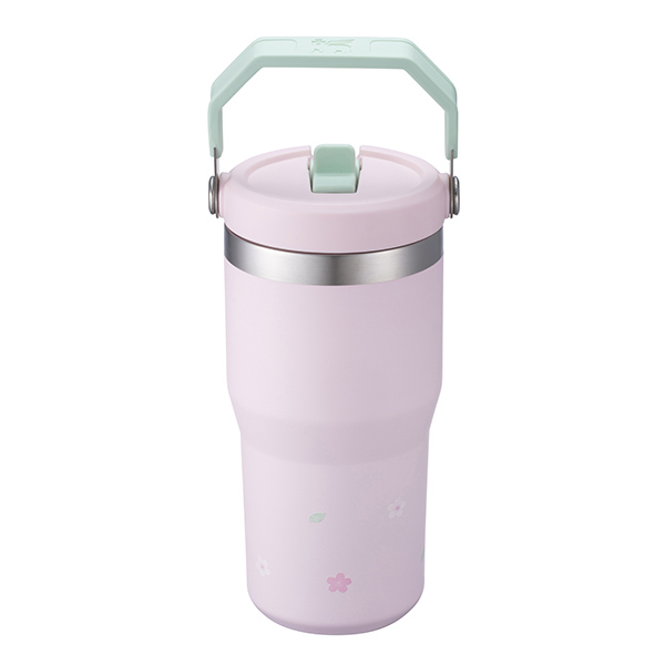 STANLEY春櫻20OZ不鏽鋼吸管杯