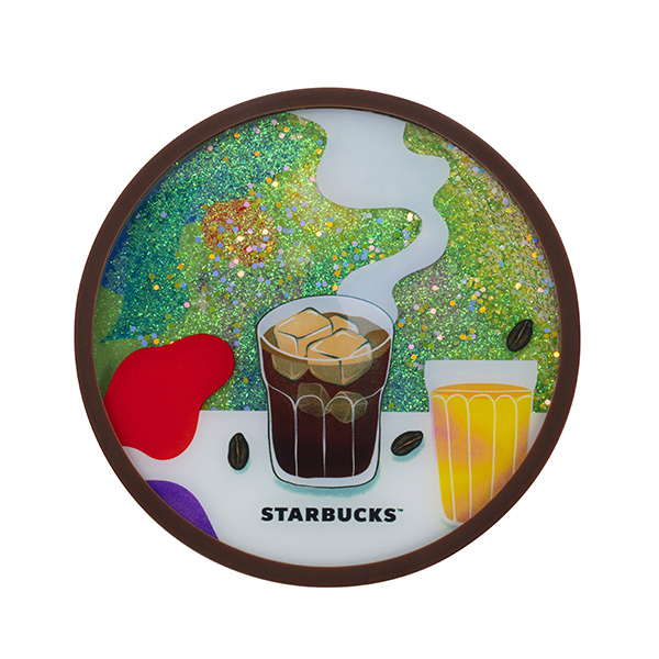 冰沁醇香璀璨杯墊