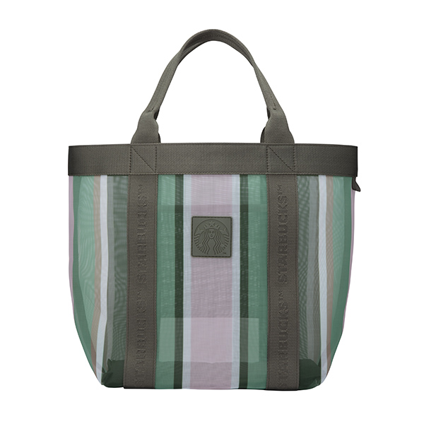 春日直紋網布提袋