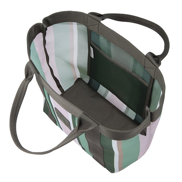 春日直紋網布提袋