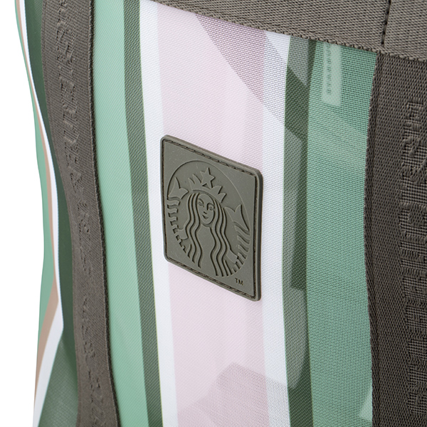 春日直紋網布提袋