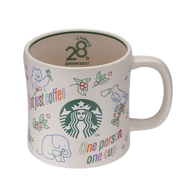 28週年祝福馬克杯