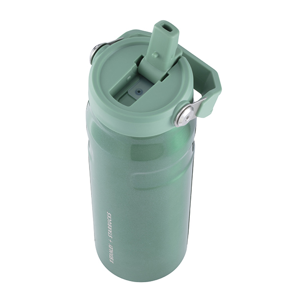 STANLEY綠24OZ輕量不鏽鋼吸管杯