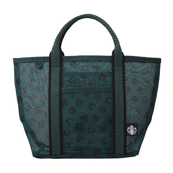綠色品牌網布手提袋