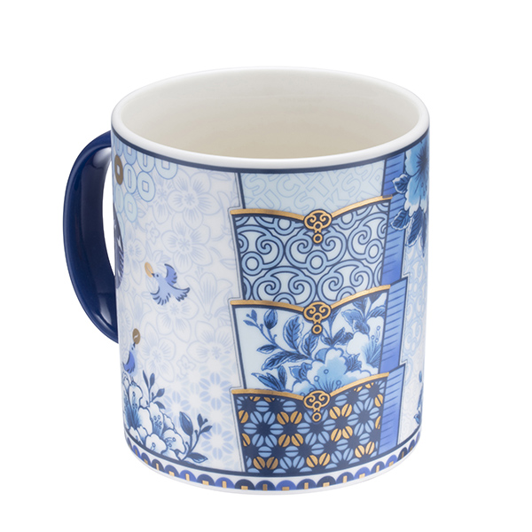 16OZ藍彩風華101馬克杯