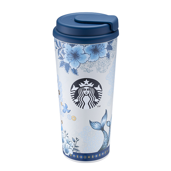 藍彩風華101不鏽鋼杯