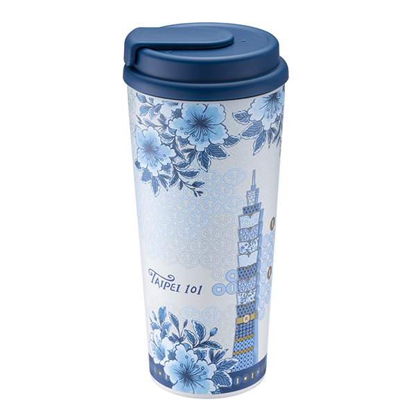 藍彩風華101不鏽鋼杯