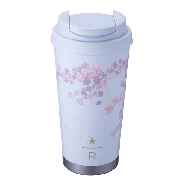 紫櫻麗影不鏽鋼杯